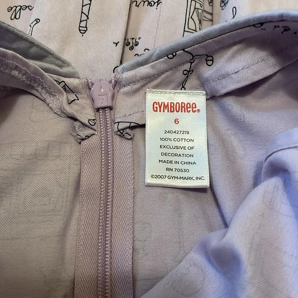 2008 Gymboree “Petite Mademoiselle” Paris Scenic Dress, Size 6